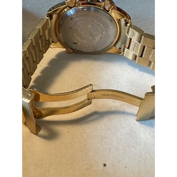 Invicta Ocean Quest Yachting Edition Model 6670 47 mm Steel/Gold Men's Watch - Picture 3 of 4